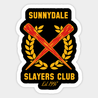 Sunnydale Slayer Club Sticker